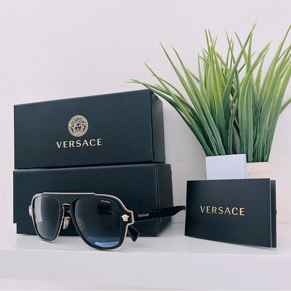 Versace Other - Versace Men’s Sunglasses Style:O2199 Medusa Retro Charm